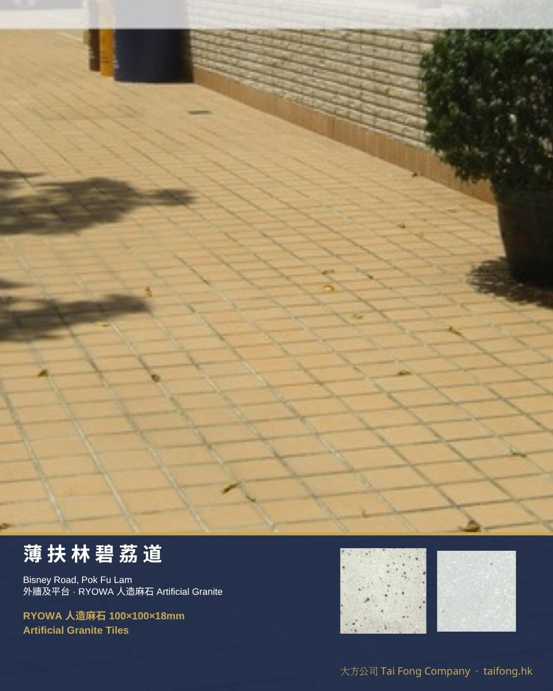 薄扶林碧荔道 RYOWA人造麻石 01