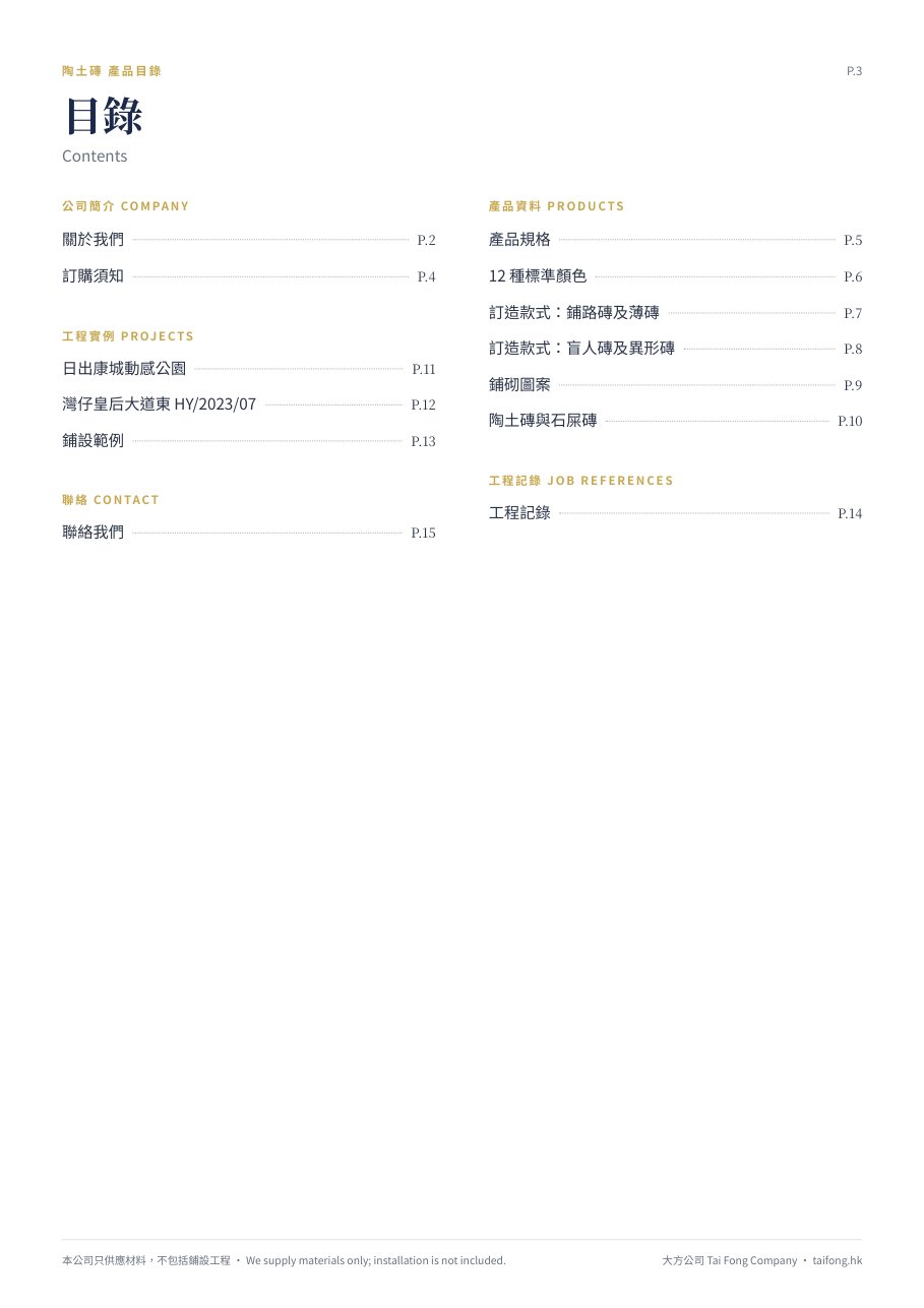 目錄