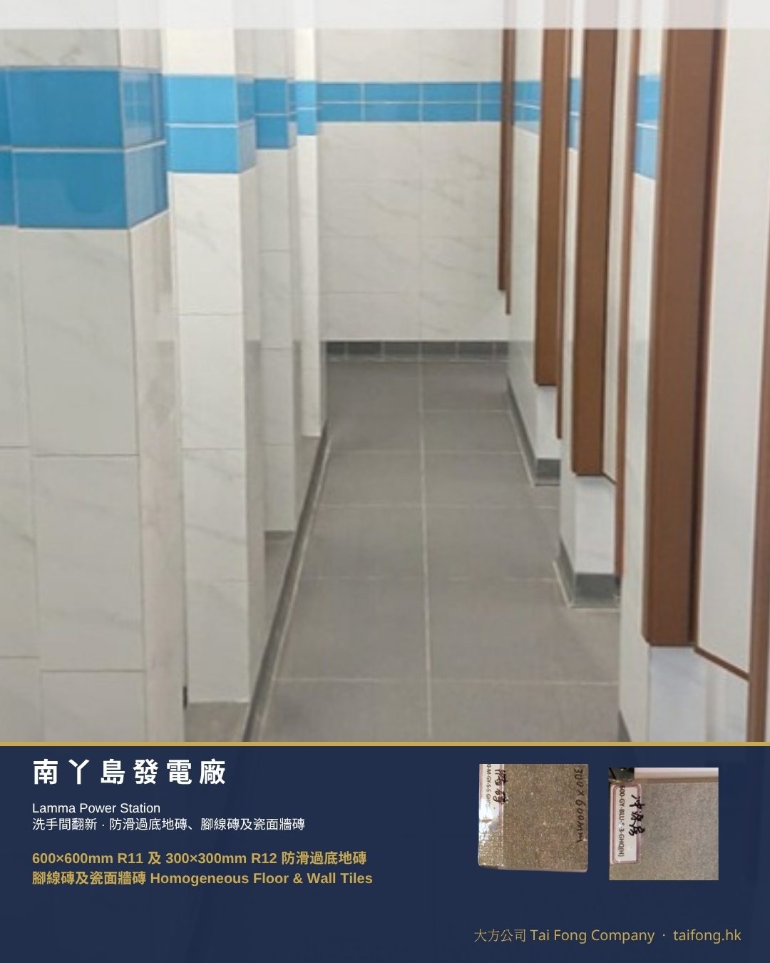 南丫島發電廠 防滑過底地磚及牆磚 封面