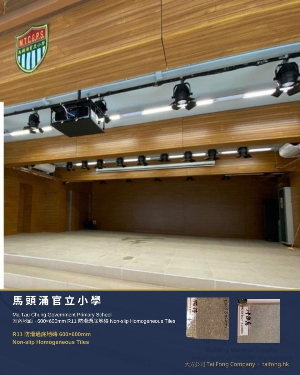 馬頭涌官立小學 R11防滑過底地磚 01