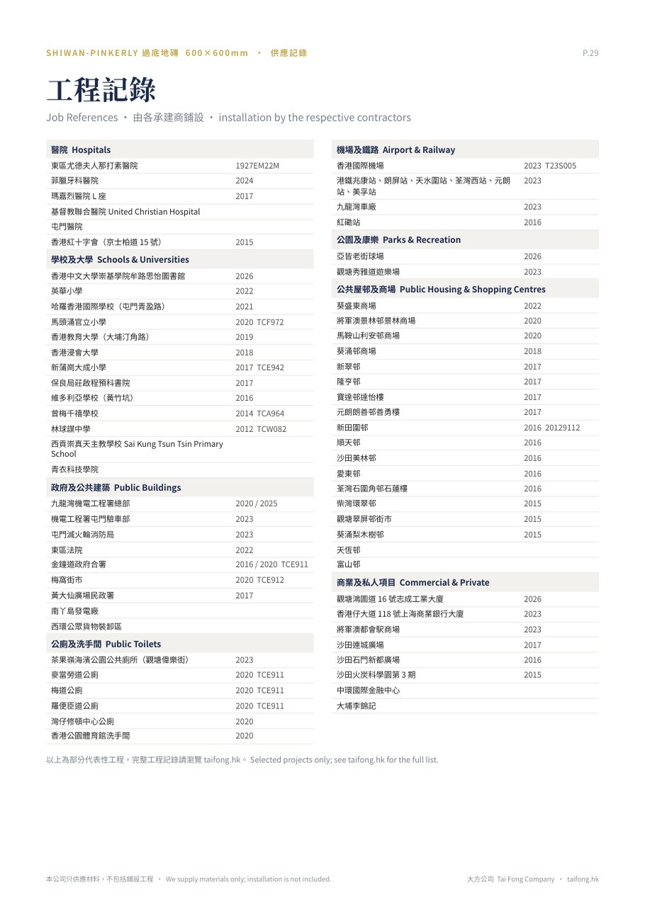過底防滑地磚 工程記錄